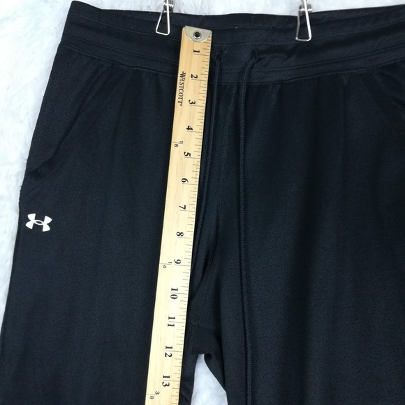 Under Armour Womens Pants Tech Super-light Heat Gear Black Loose‎ Pull On Tall S - Picture 5 of 11